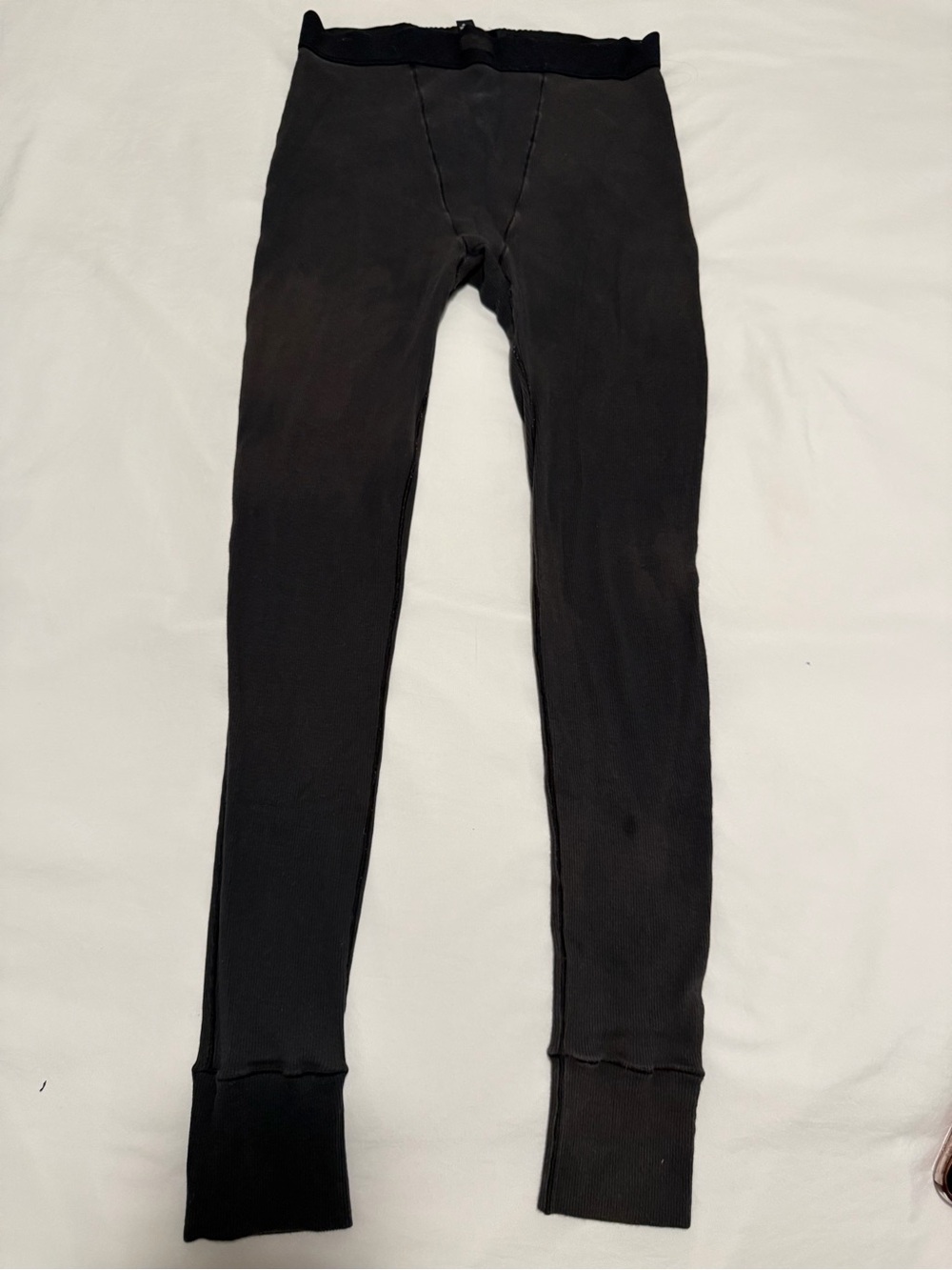 SKIMS Black Thermal Leggings for Women